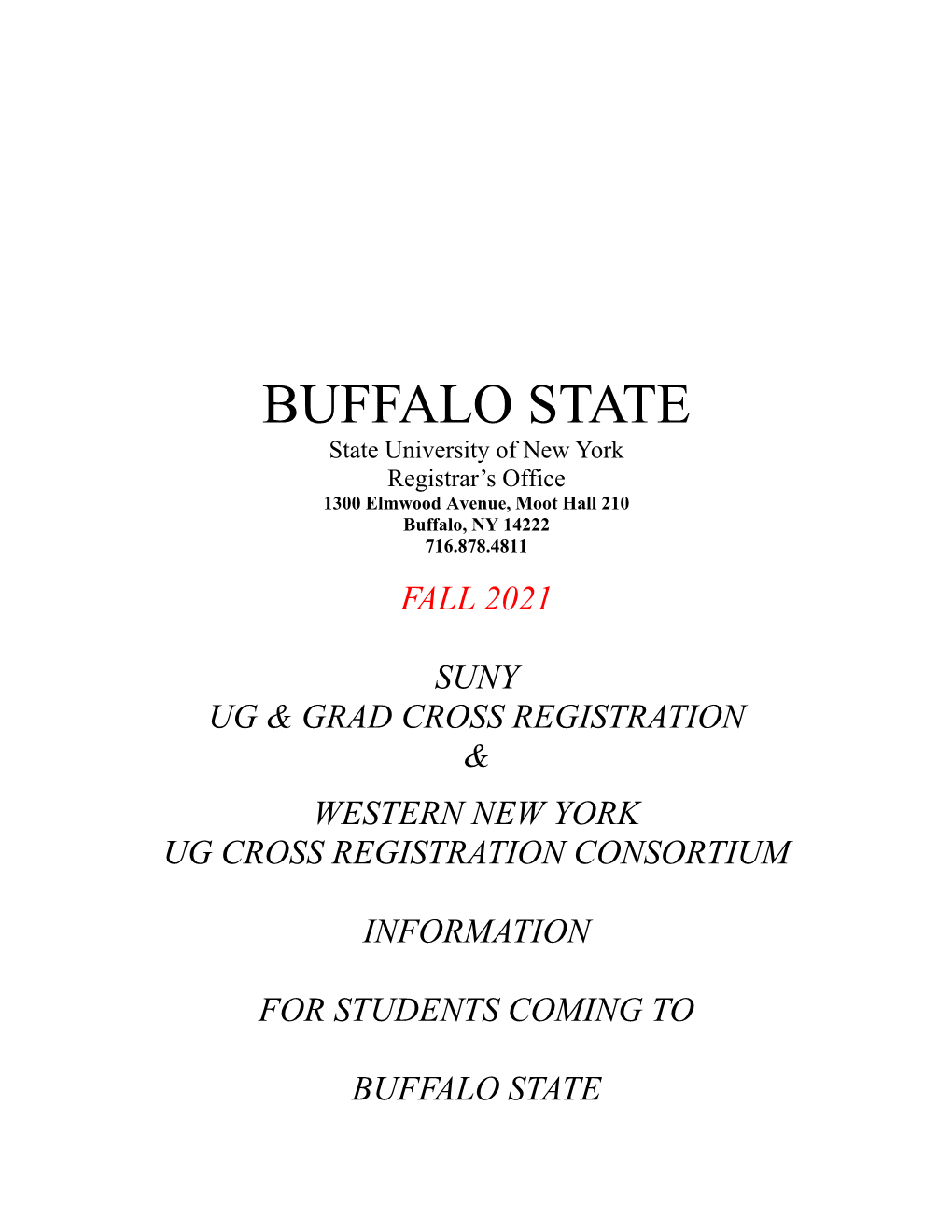 Cross-Registration Flier