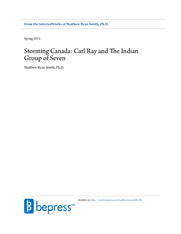 Carl Ray and the Indian Group of Seven