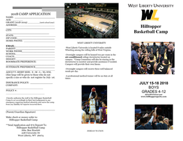 Hilltopper Basketball Camp