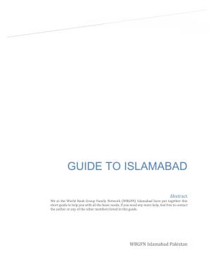Guide to Islamabad