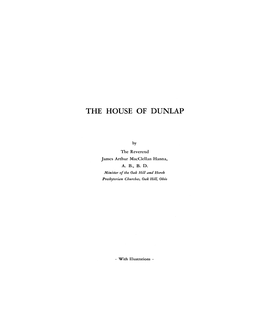 The House of Dunlap
