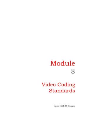Video Coding Standards
