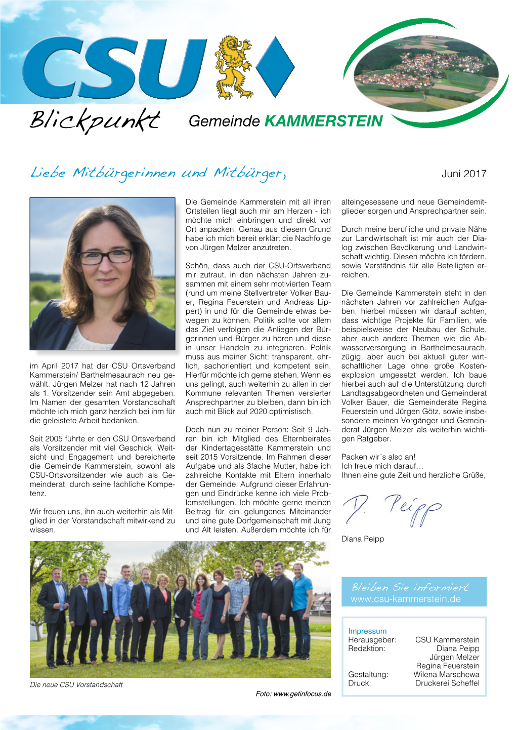 Blickpunkt Gemeinde KAMMERSTEIN