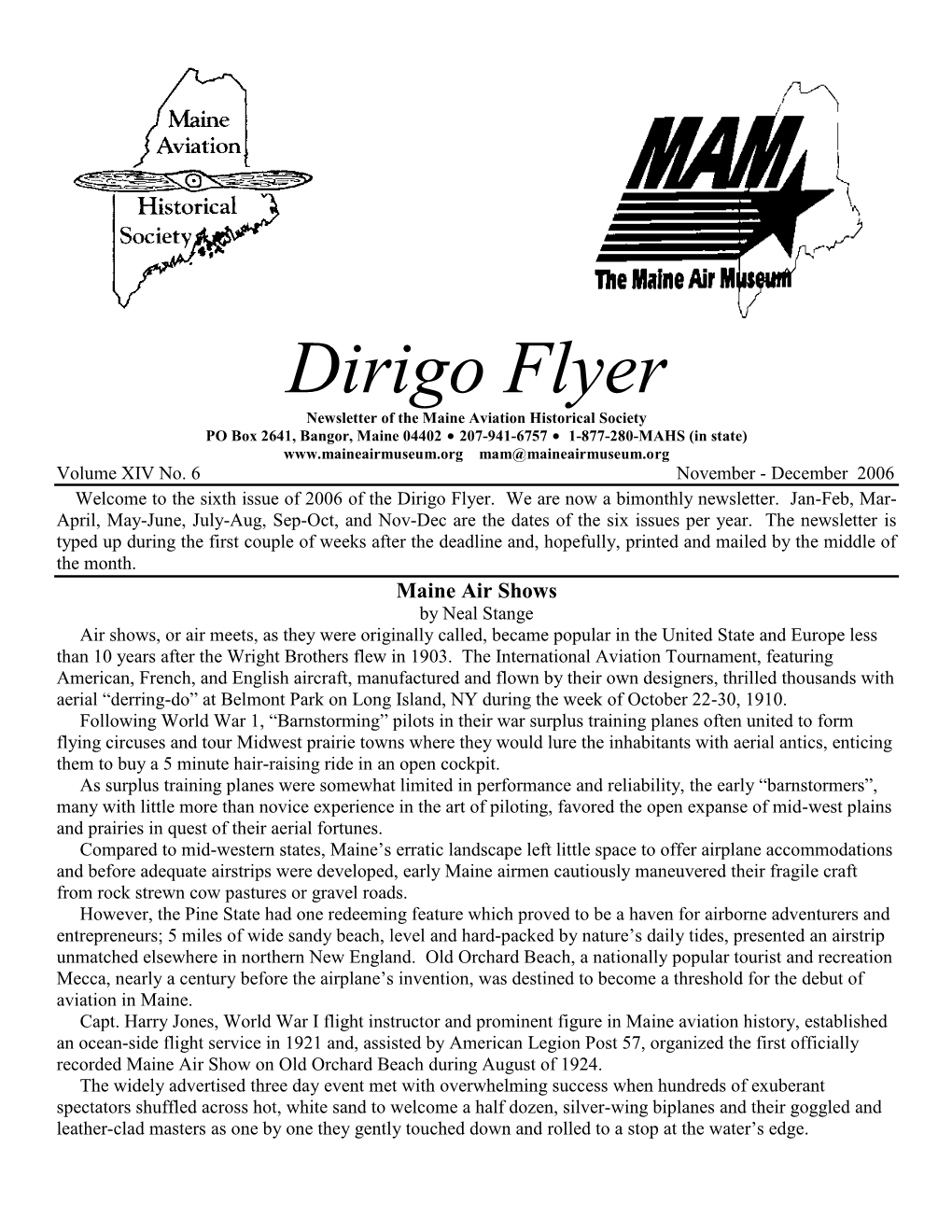 Dirigo Flyer