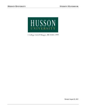 Husson University Student Handbook