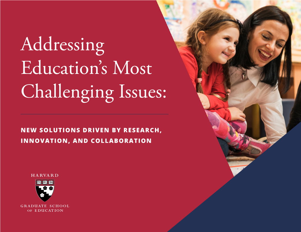 Download Our Ebook to Explore HGSE's Approaches to Education's