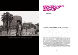 Unburying Histories: the Futures of Feminist