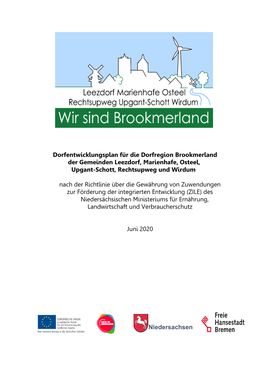 Dorfentwicklungsplan Für Die Dorfregion Brookmerland Der