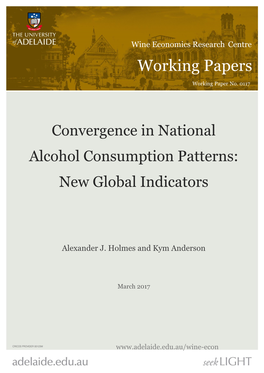 Wine Economics Research Centre Working Papers