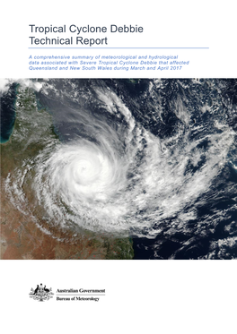 Tropical Cyclone Debbie Technical Report