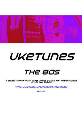 Uketunes 80S Songbook, Edition 5