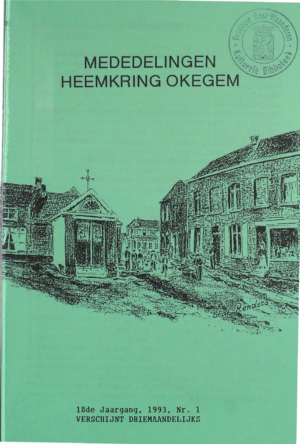 18De Jaargang , 1993 , Nr . Verscilijnt DRIEMAANDELIJKS