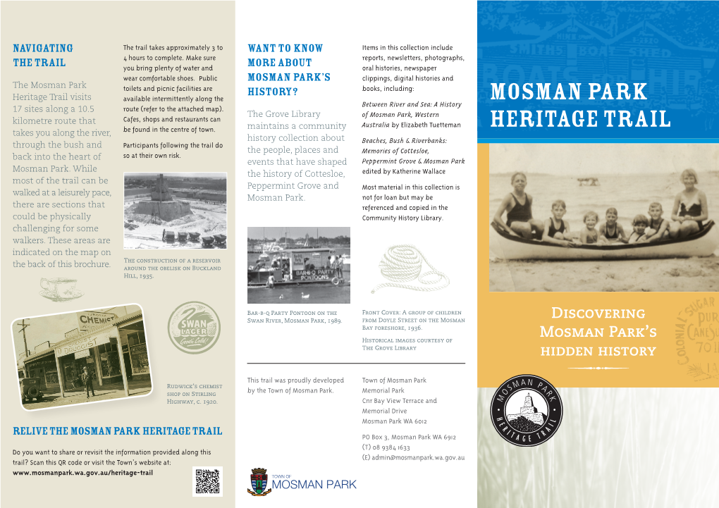 Mosman Park Heritage Trail