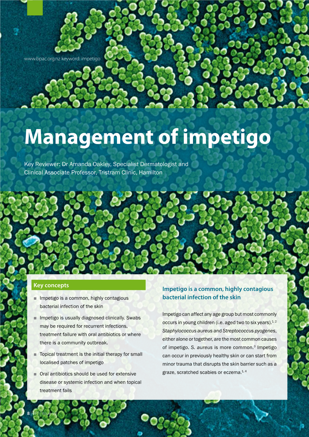 Management of Impetigo