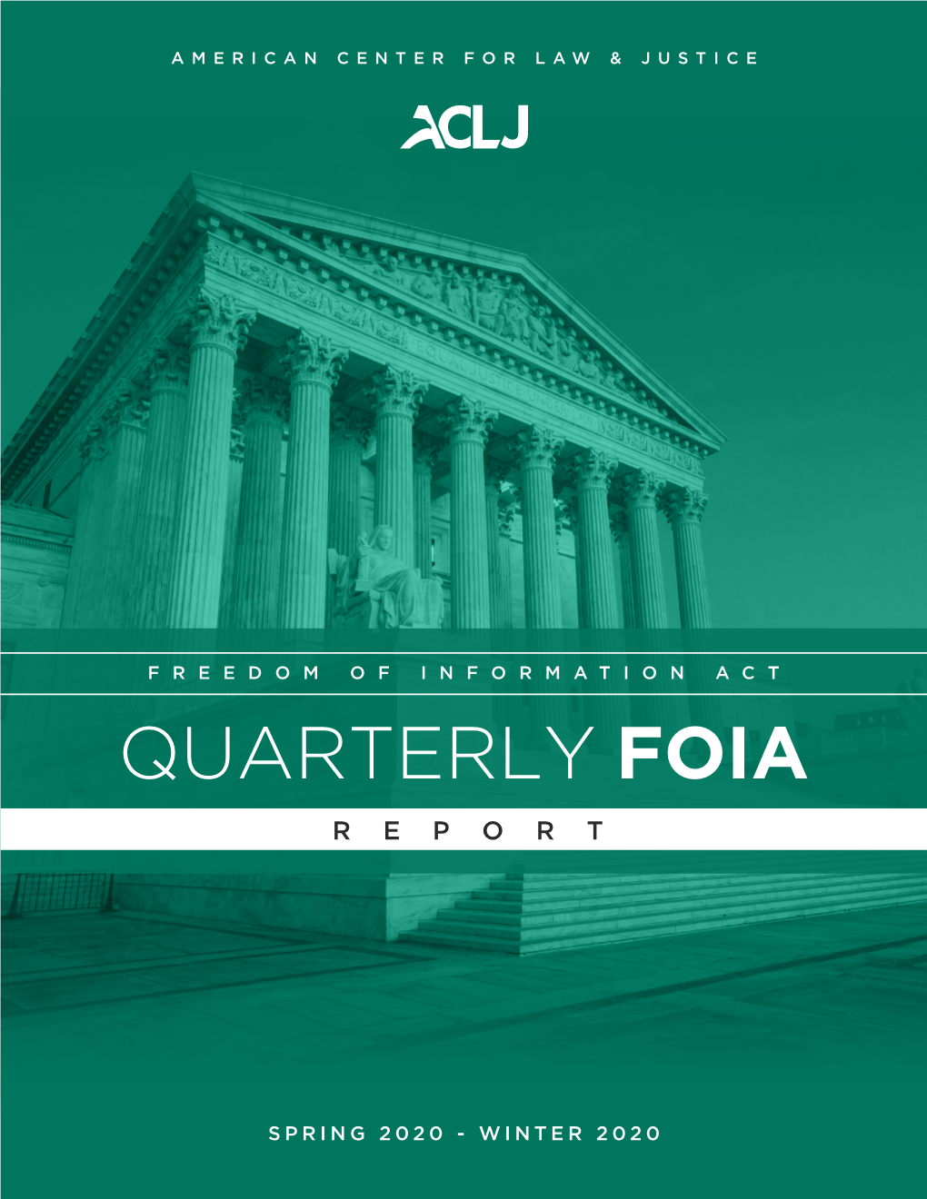 Quarterly Foia Report