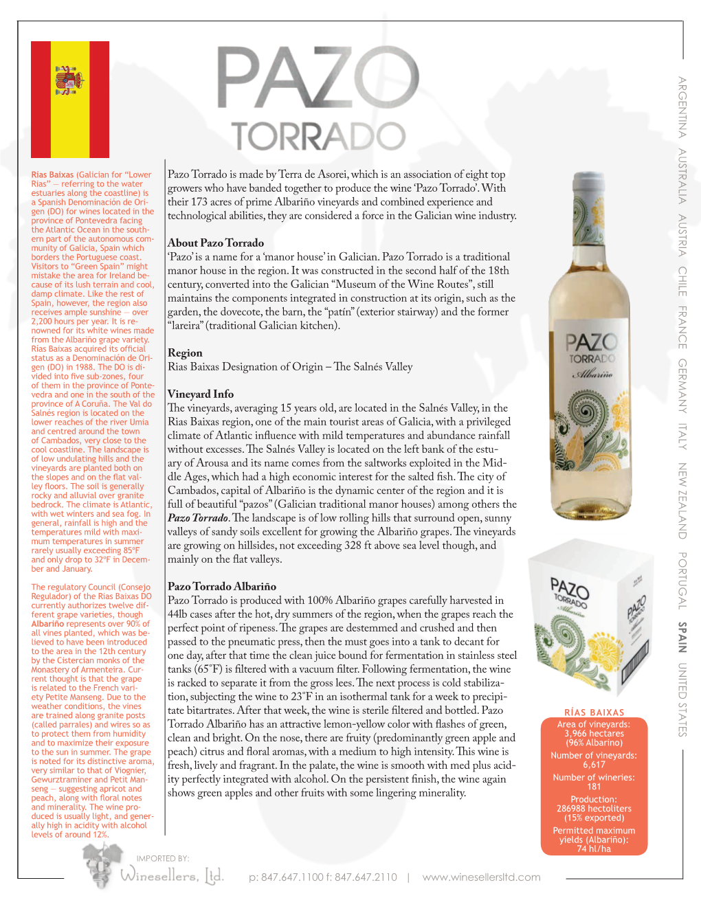 Pazo Torrado Is Made by Terra De Asorei, Which Is