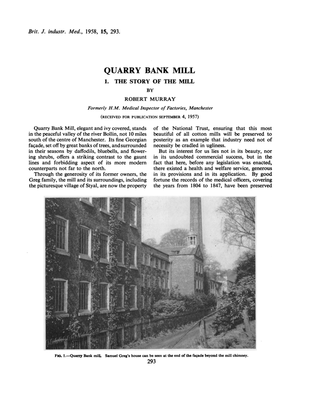 Quarry Bank Mill 1