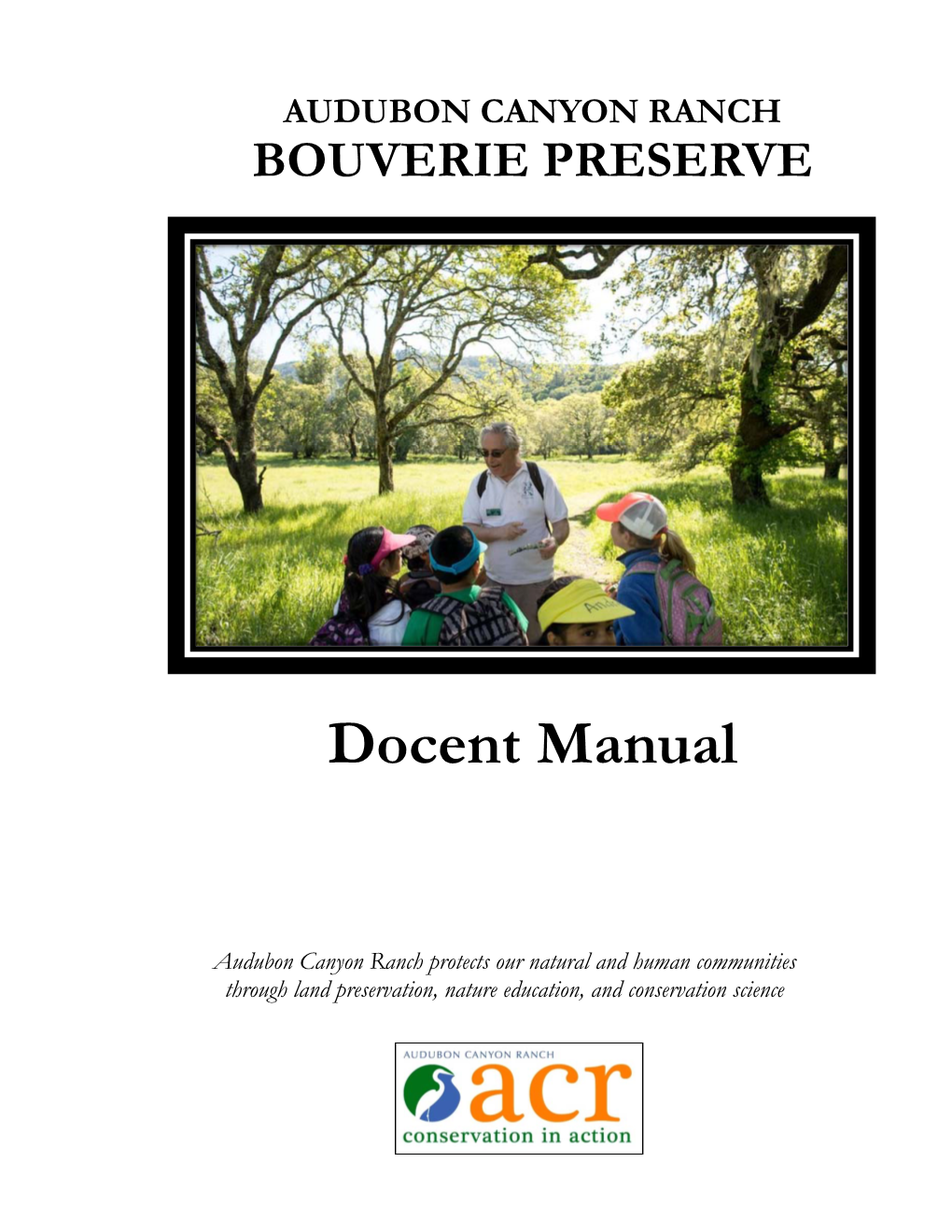 Docent Manual