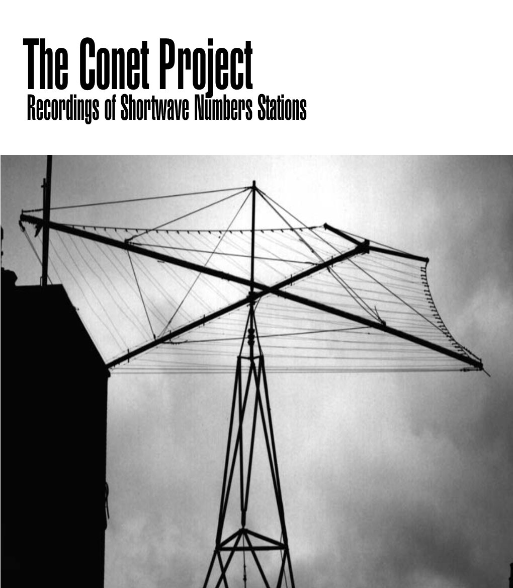 The Conet Project: Recordings of Shortwave Numbers Stations