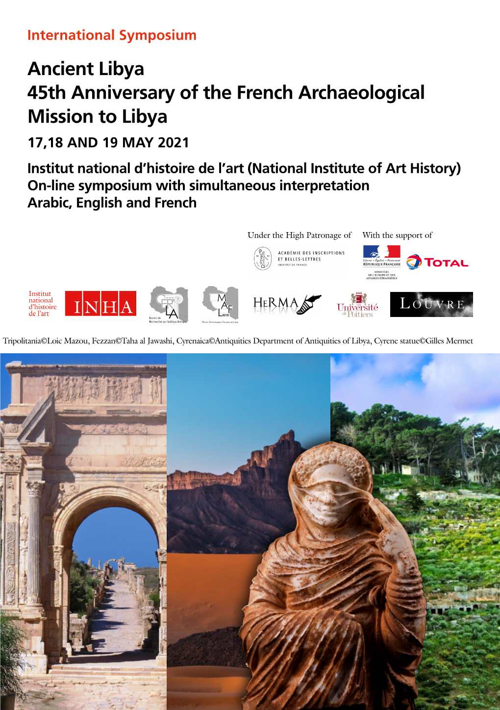 Ancient Libya 45Th Anniversary of the French Archaeological Mission to Libya