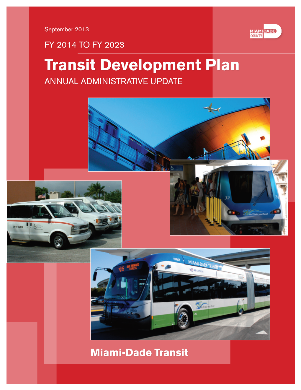 Transit Development Plan ANNUAL Administrative Update