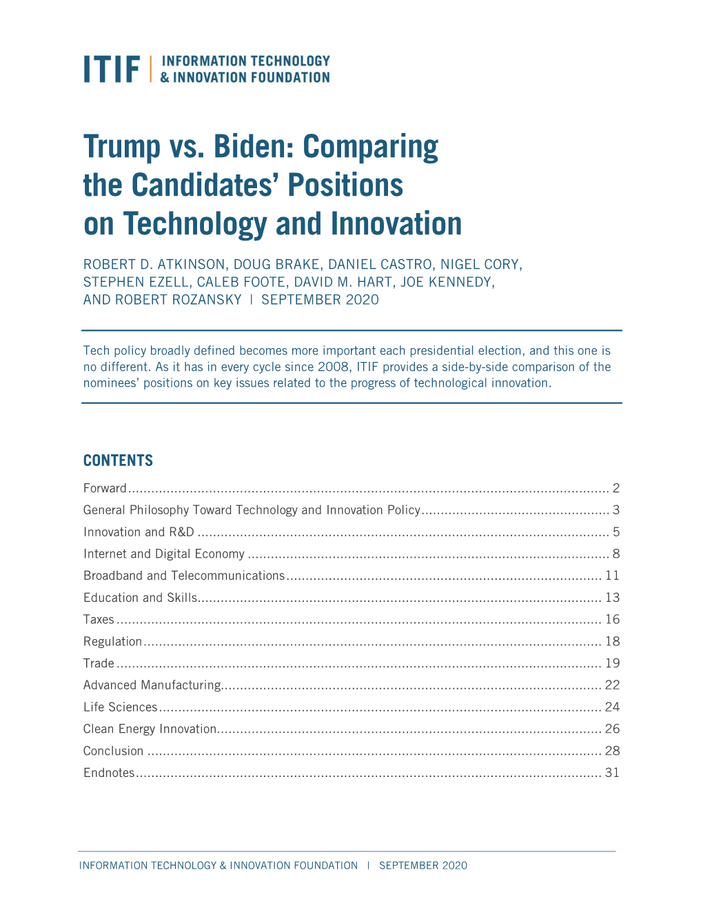 Trump Vs. Biden: Comparing the Candidates' Positions On