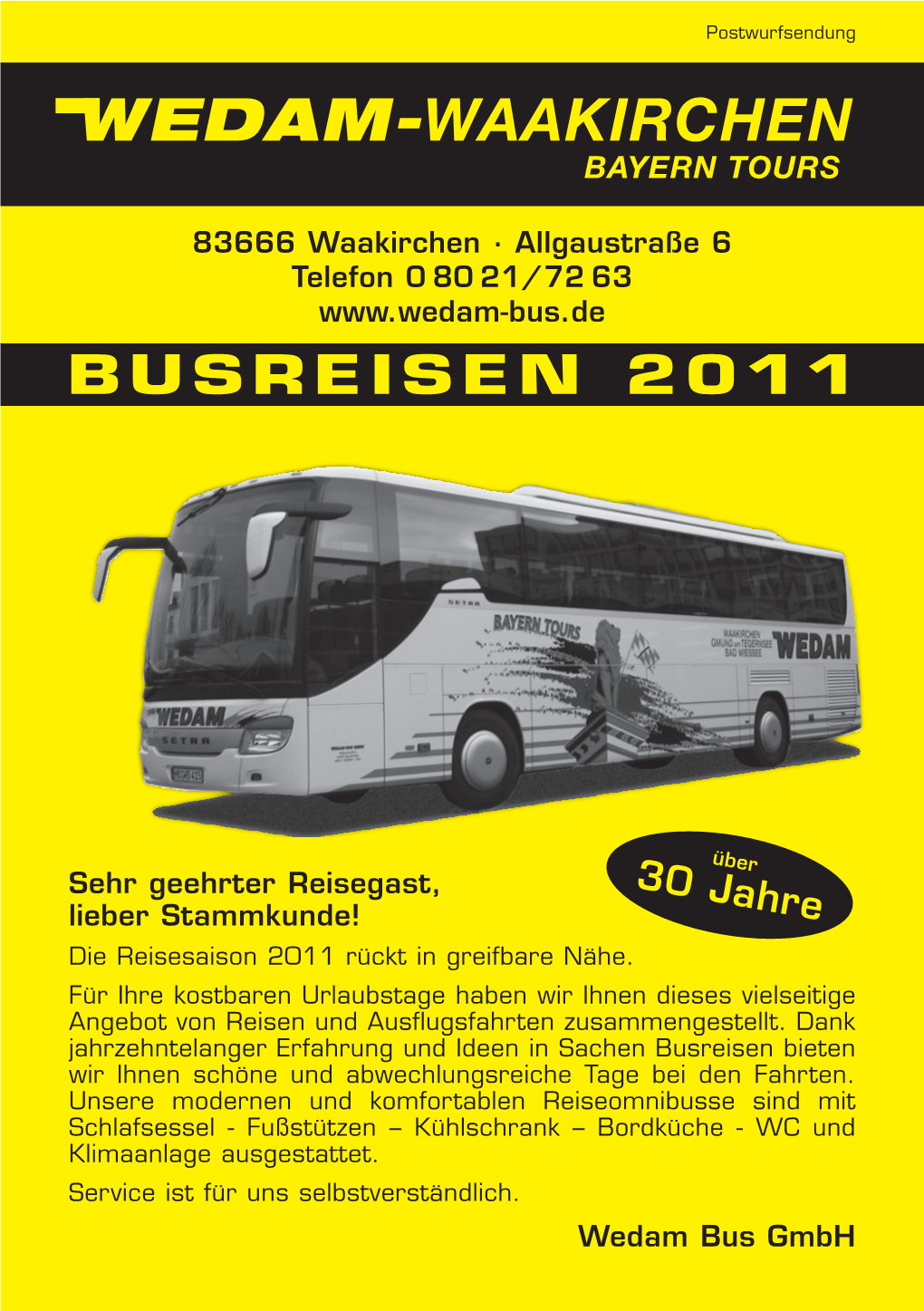 Busreisen 2011
