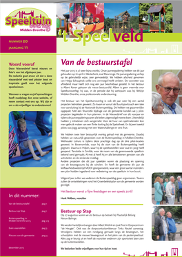 Nieuwsbrief Uitgave 20, December 2015