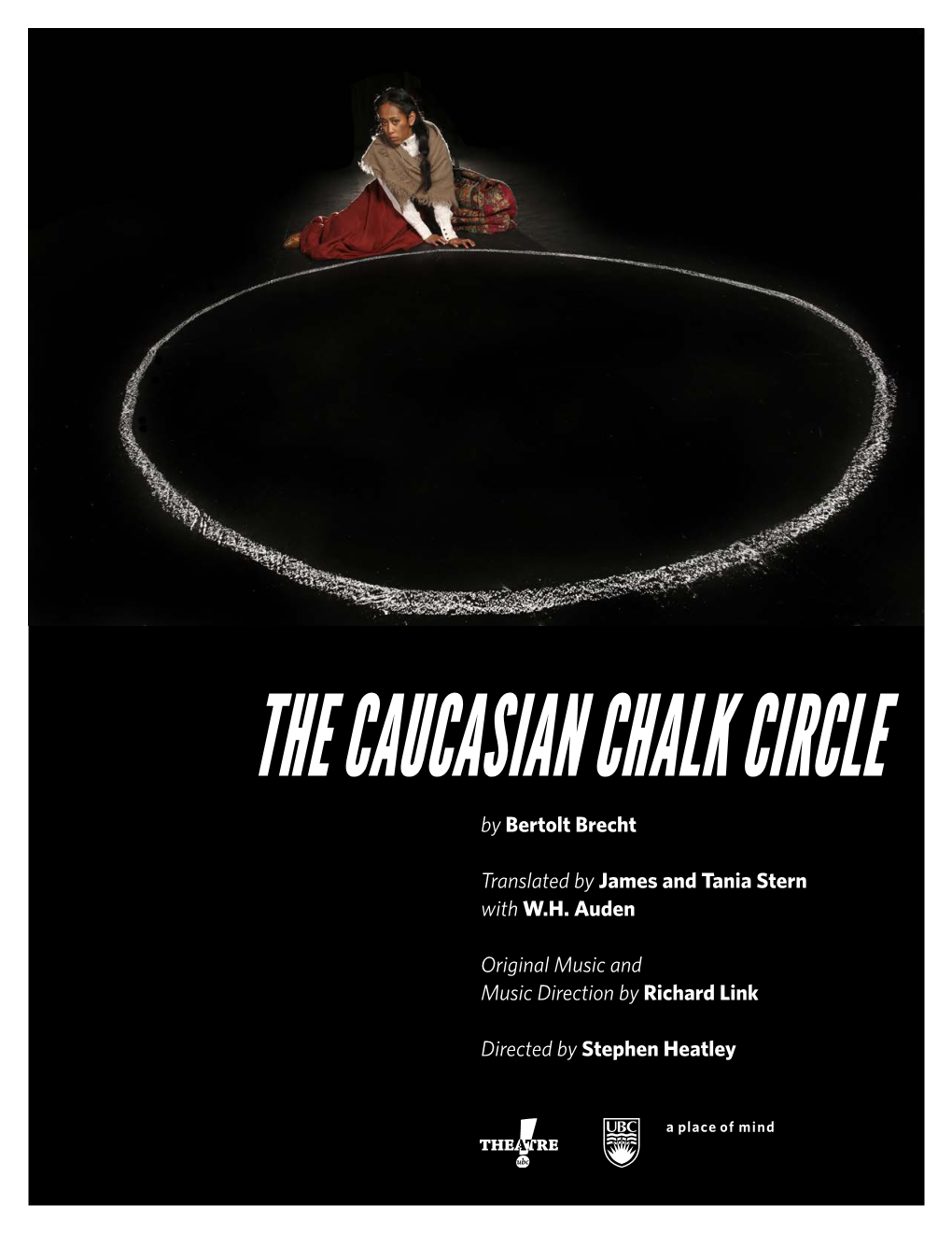 THE CAUCASIAN CHALK CIRCLE by Bertolt Brecht