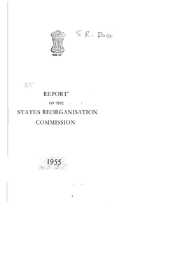 Report' States Reorganisation Commission