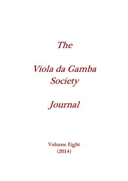 Redefining the Viola Bastarda: a Most Spurious Subject – JOËLLE MORTON 1