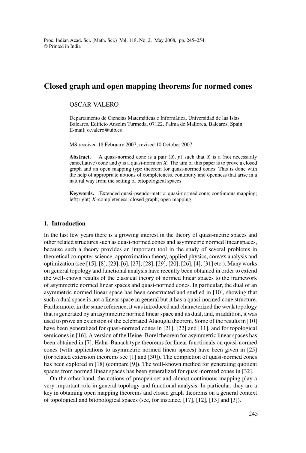 Closed Graph and Open Mapping Theorems for Normed Cones