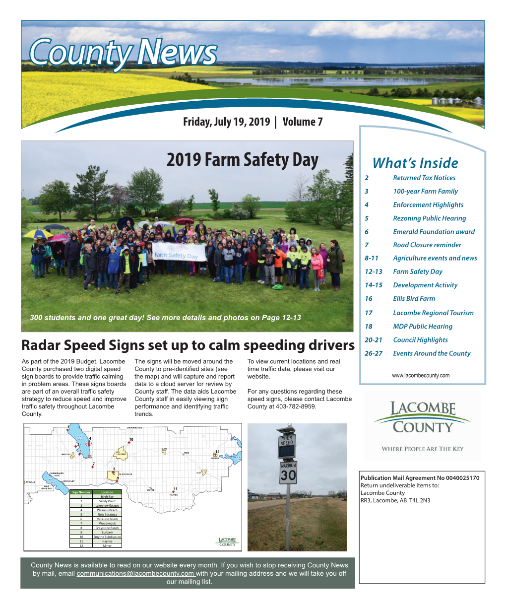 July 2019 County News