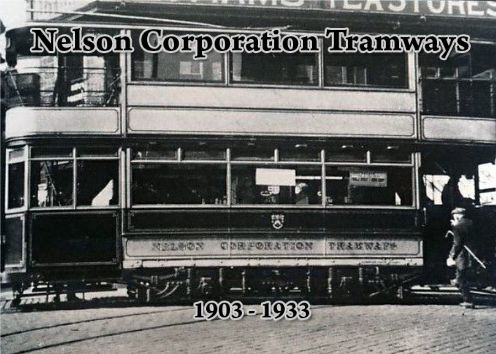 Nelson Corporation Tramways 1903-1933