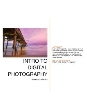 Intro to Digital Photography.Pdf