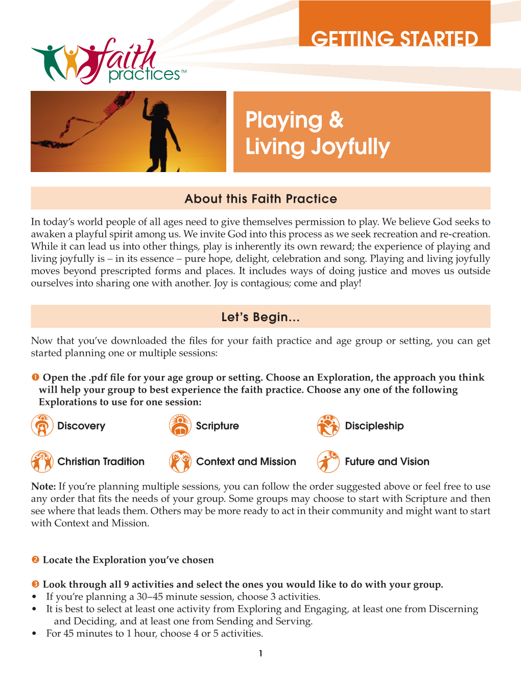 Playing & Living Joyfully