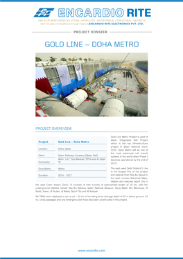 Doha Metro Project (Qatar)