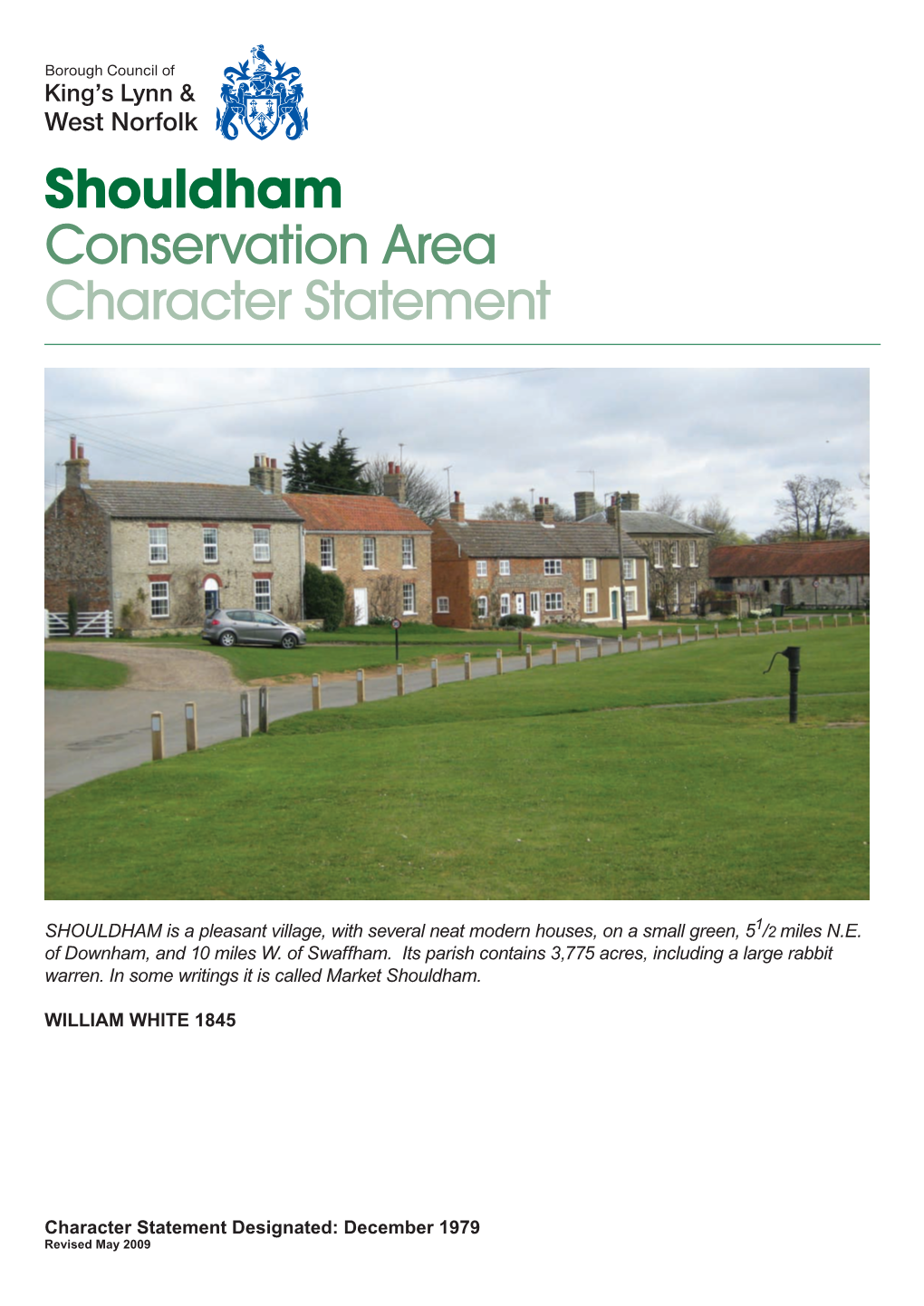 Shouldham Conservation Area Character Statement