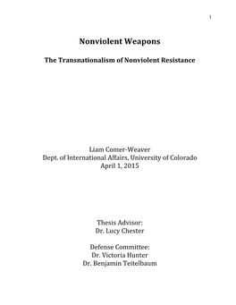 Nonviolent Weapons