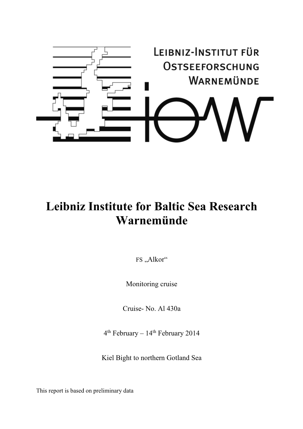 Leibniz Institute for Baltic Sea Research Warnemünde