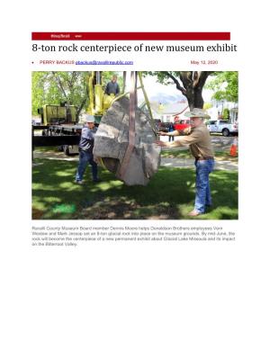 8-Ton Rock Centerpiece of New Museum Exhibit