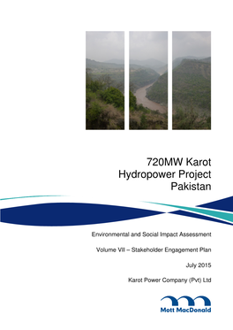 720MW Karot Hydropower Project Pakistan