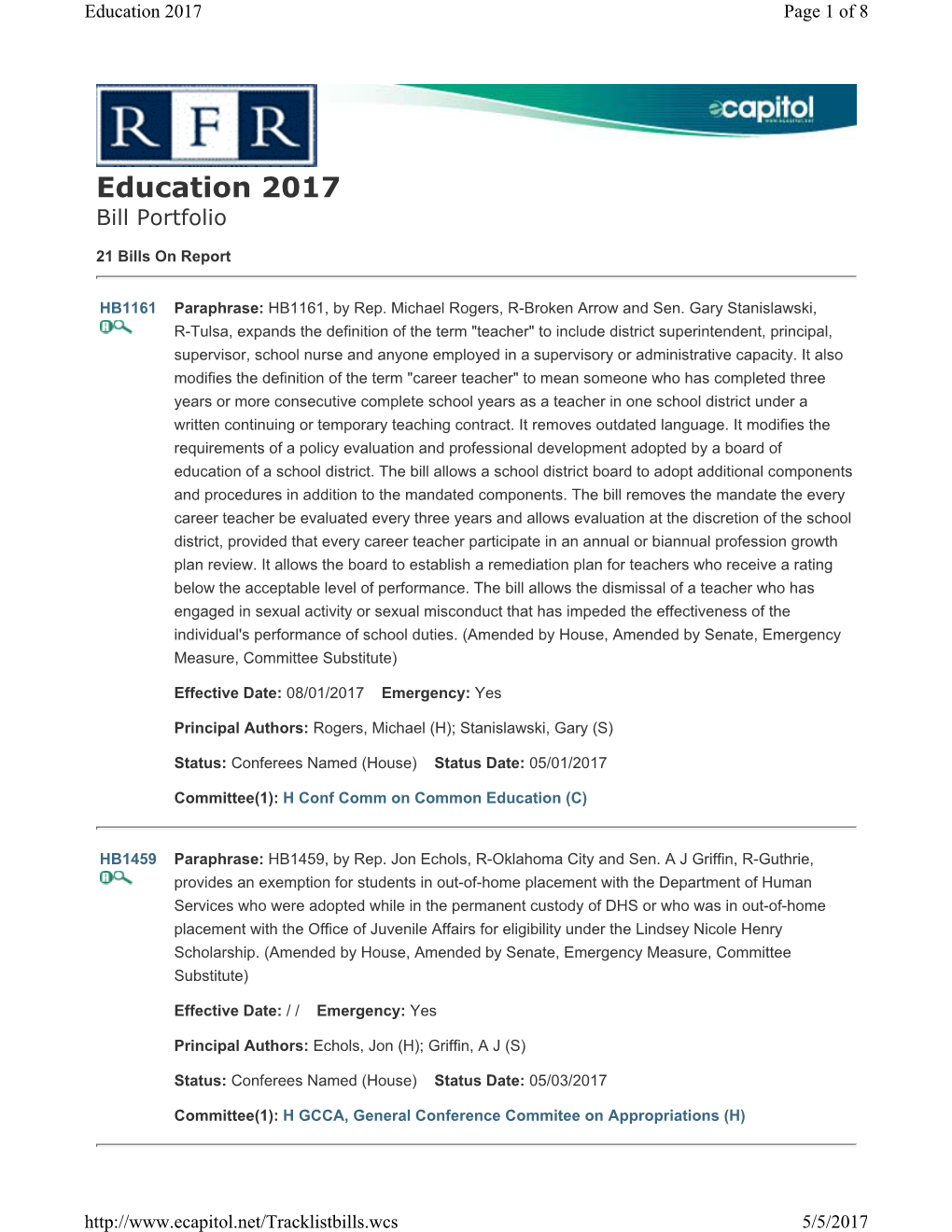 Education 2017 Page 1 of 8