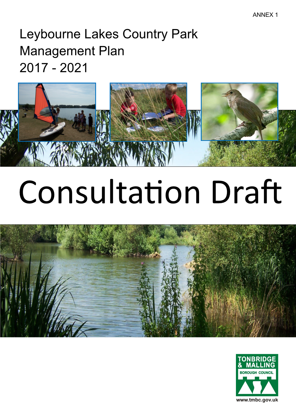 Leybourne Lakes Country Park Management Plan 2017 - 2021