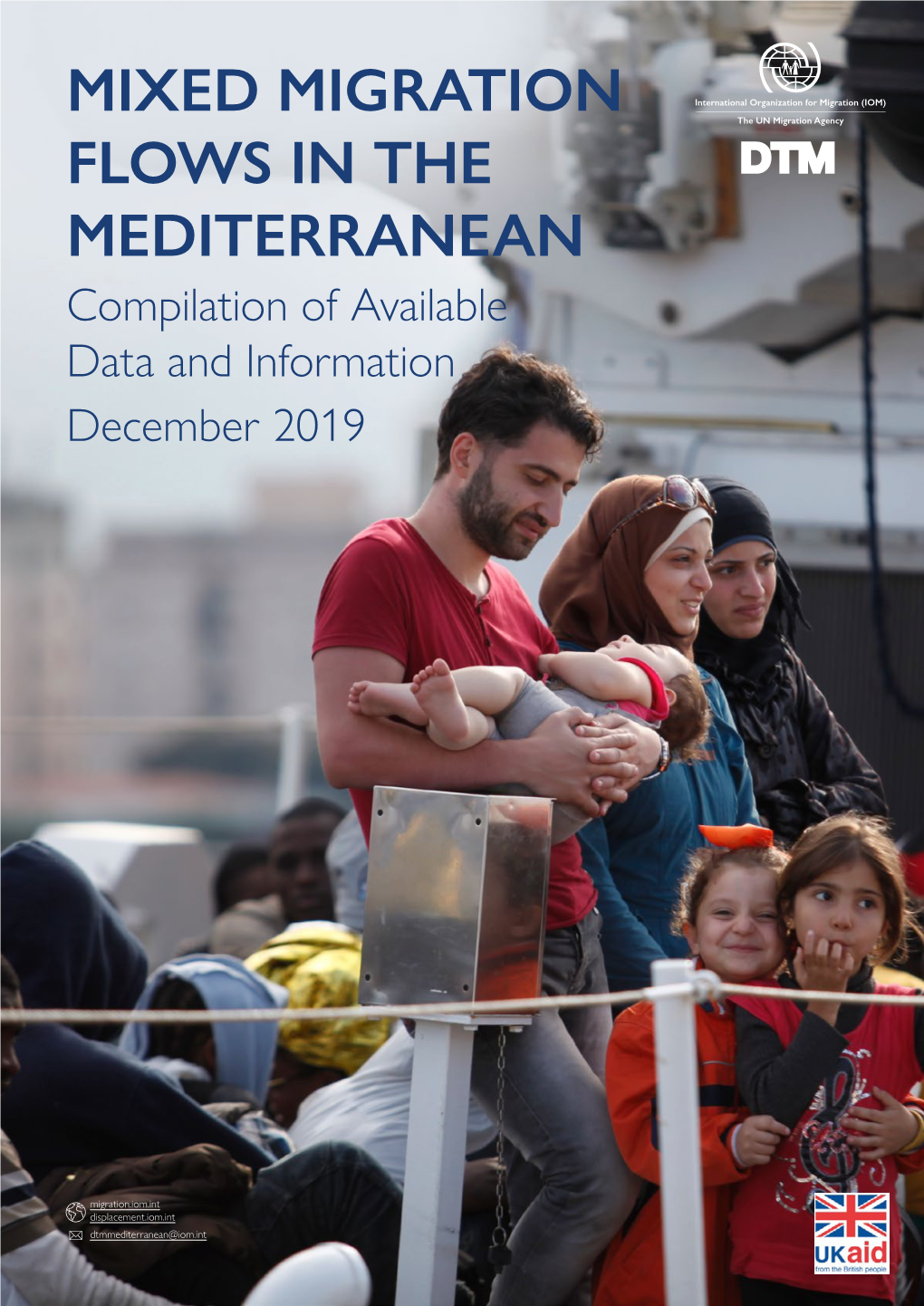 MIXED MIGRATION FLOWS in the MEDITERRANEAN Compilation of Available Data and Information December 2019 Contents Highlights
