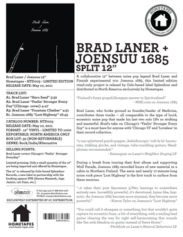 Brad Laner + Joensuu 1685