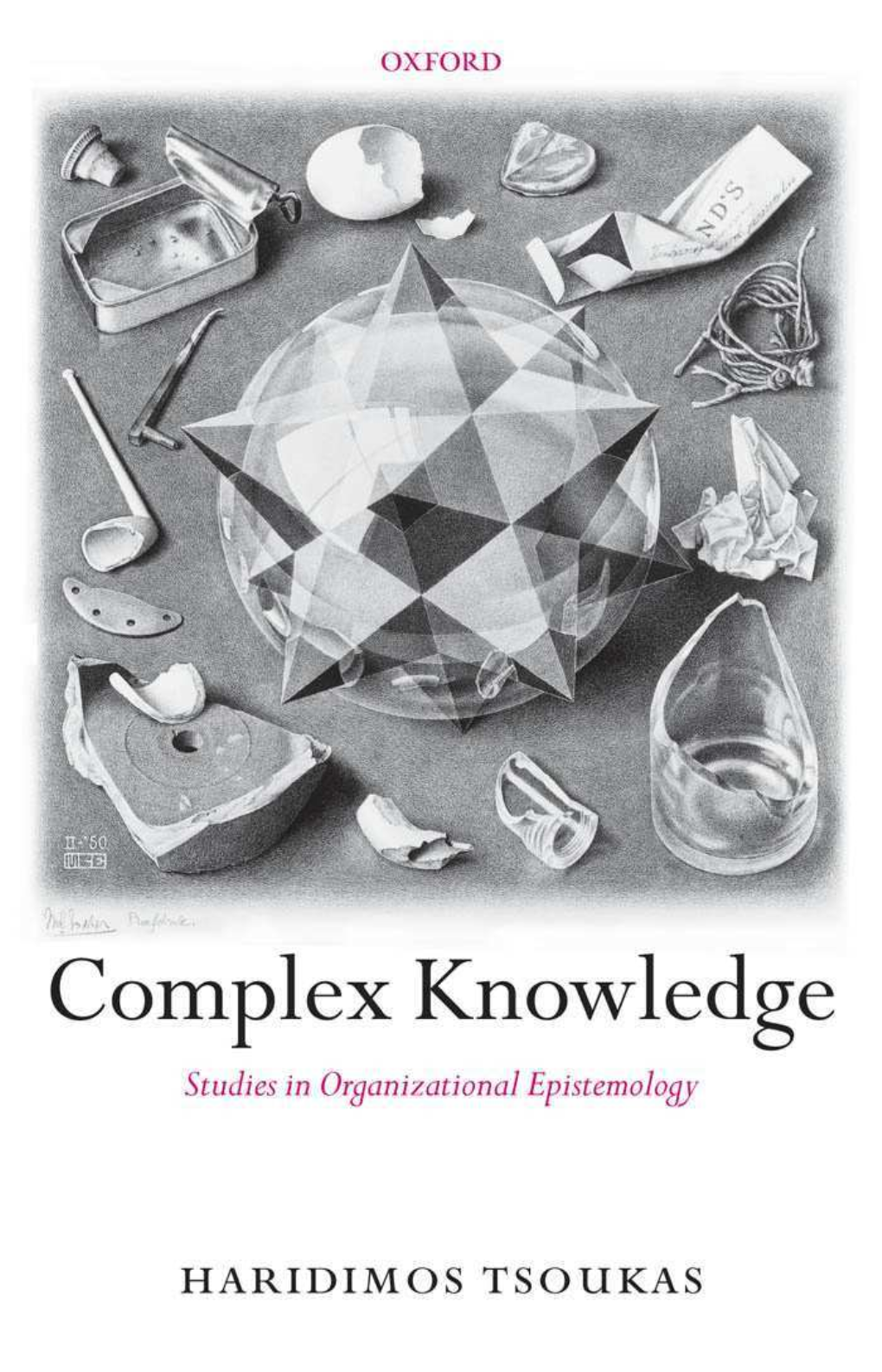 KNOWLEDGE MANAGEMENT Complex Knowledge Studies In