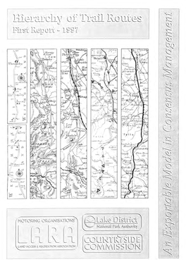 Lake District Hierarchy of Trail Routes – First Report – 1997