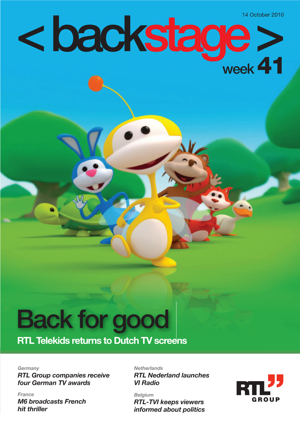 Back for Good RTL Telekids Returns to Dutch TV Screens