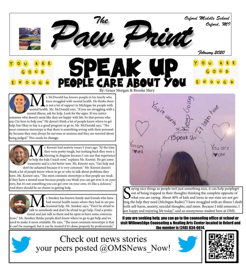 Check out News Stories Your Peers Posted @Omsnews Now! Page 2 Student Life February 2020